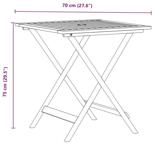 3-dijelni bistro set od poliratana i masivnog drva sivi