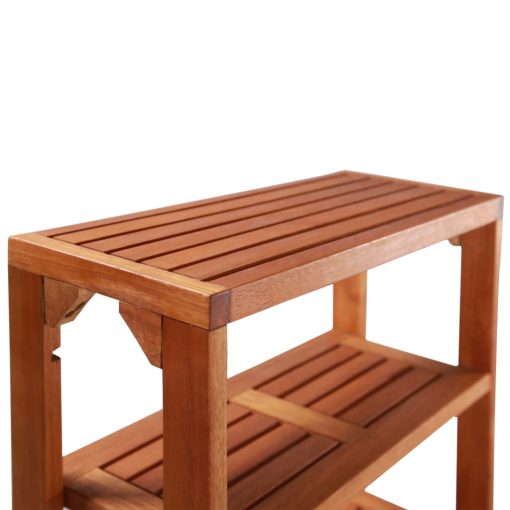 3-dijelni sklopivi bistro set od masivnog bagremovog drva