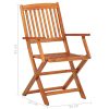 9-dijelni vrtni blagovaonski set 220x90x75 cm bagremovog drva